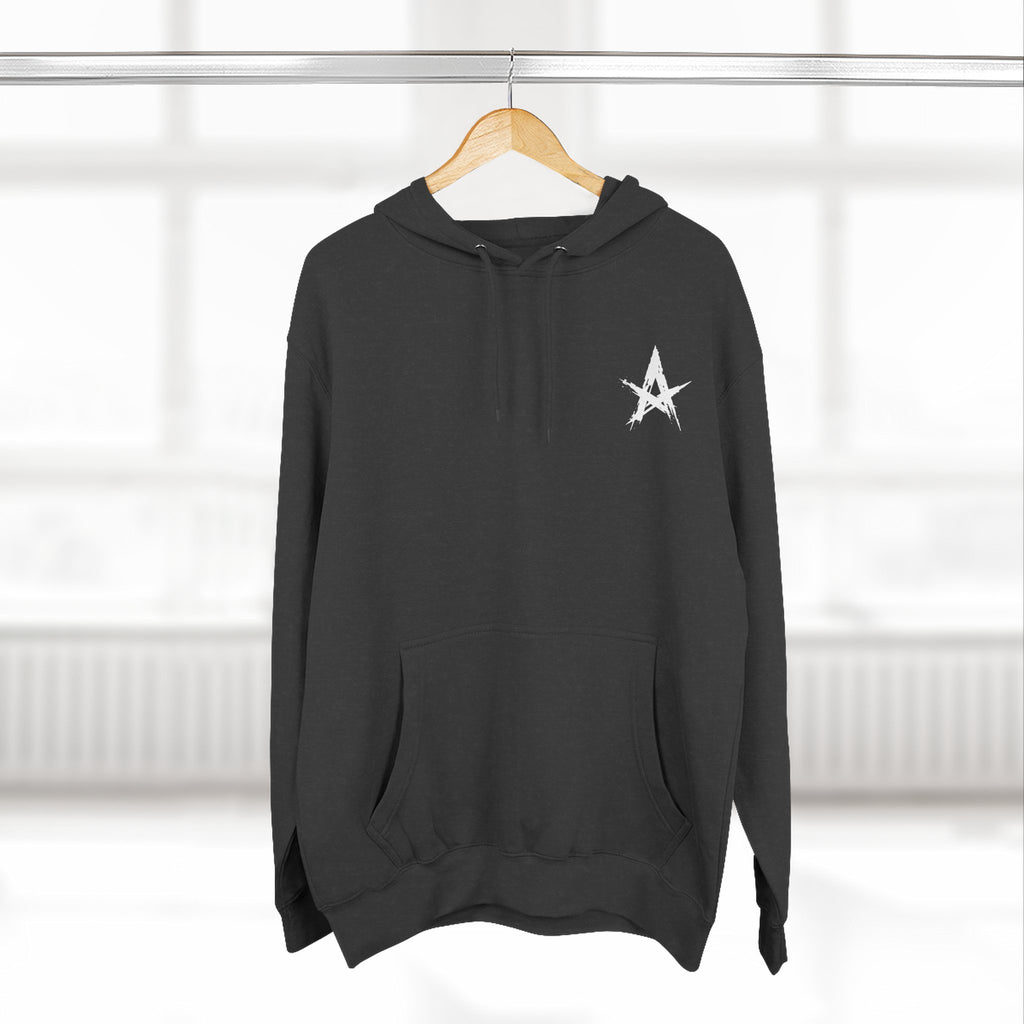Ascend Logo Hoodie — 'Ascend Beyond Average' Graphic Fleece Pullover