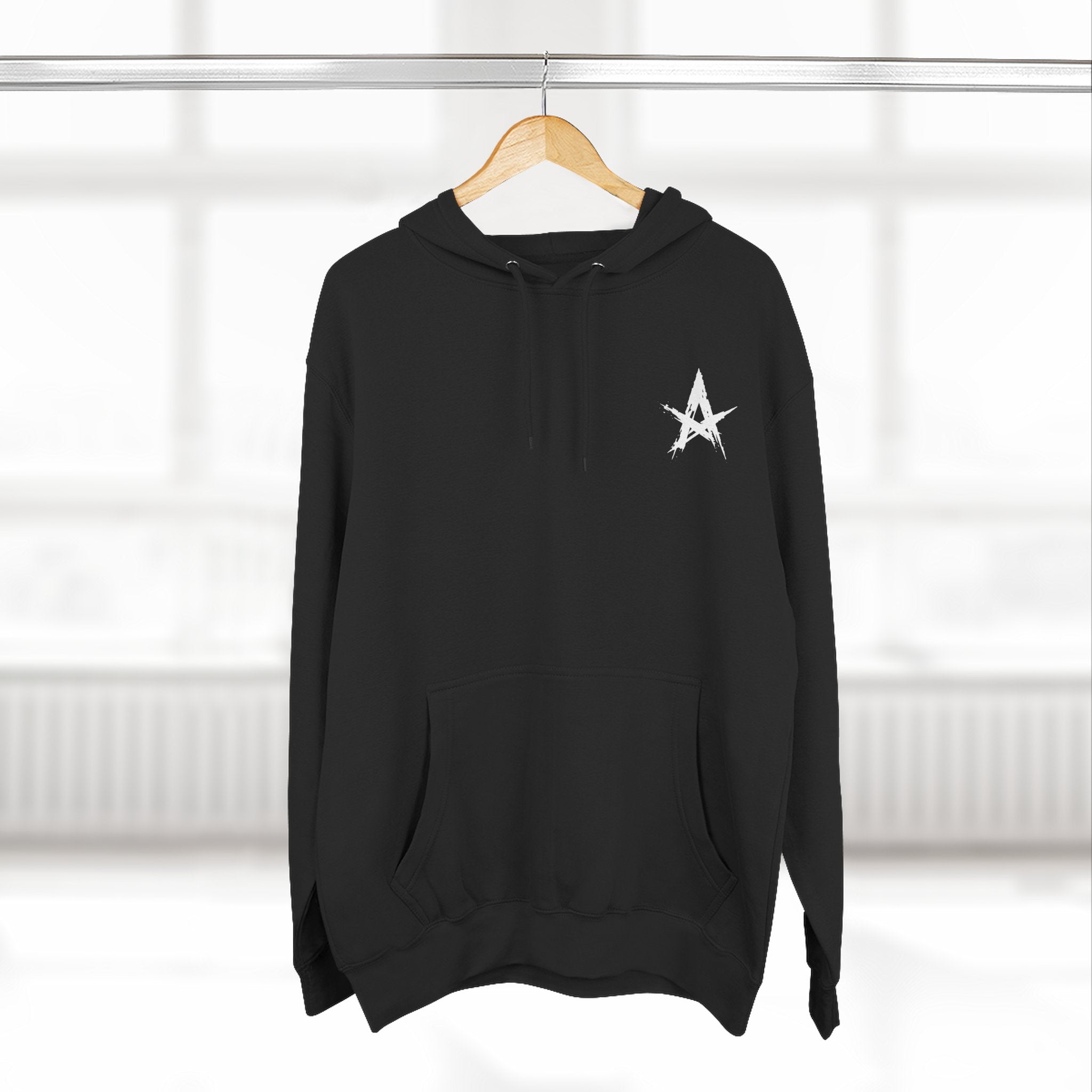 Ascend Logo Hoodie — 'Ascend Beyond Average' Graphic Fleece Pullover
